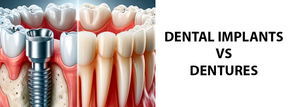 Dental Implants vs Dentures