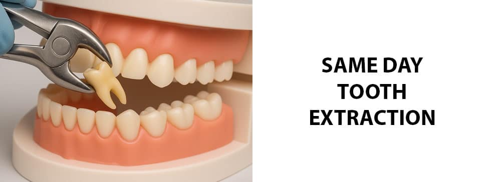 Same Day Tooth Extraction